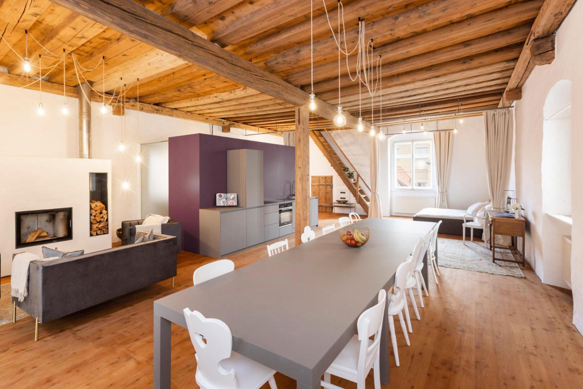 Siebensternehaus Appartement Steyr Buitenkant foto